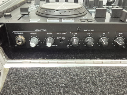 Denon MC6000MK2 - Professional DJ Controller and Digital Mixer w/ Flight Case