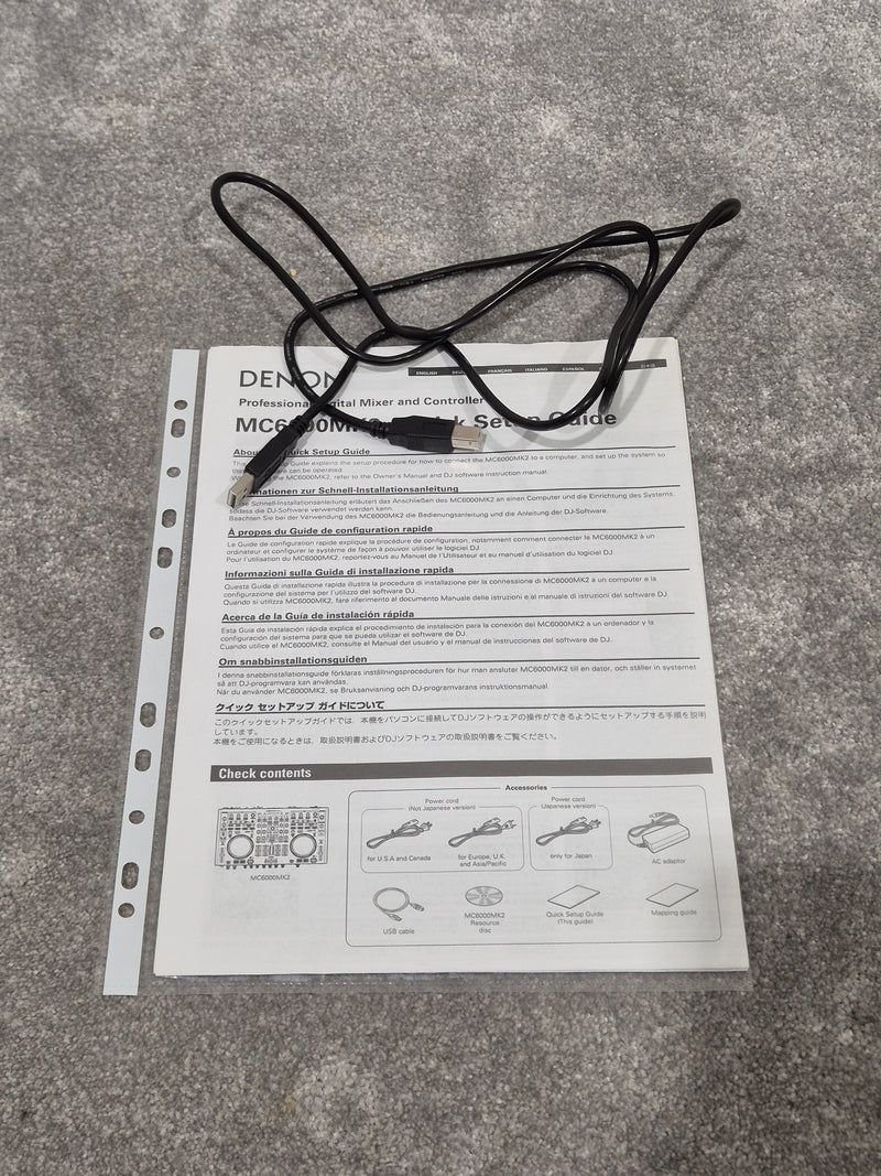 Denon MC6000MK2 - Professional DJ Controller and Digital Mixer w/ Flight Case - Image 10
