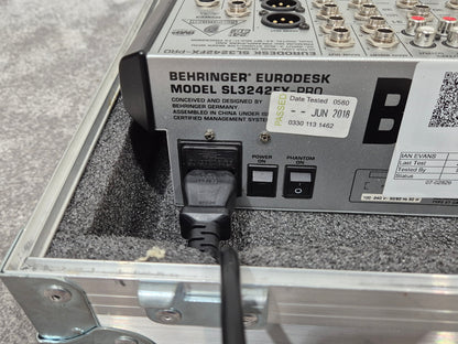 Behringer Eurodesk SL3242FX Pro - 32-input 4-bus Studio/Live Mixer (Read Description)