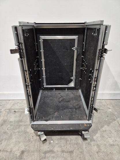 15U Rack Flight Case with Wheels