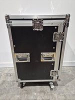 15U Rack Flight Case with Wheels - Image 1