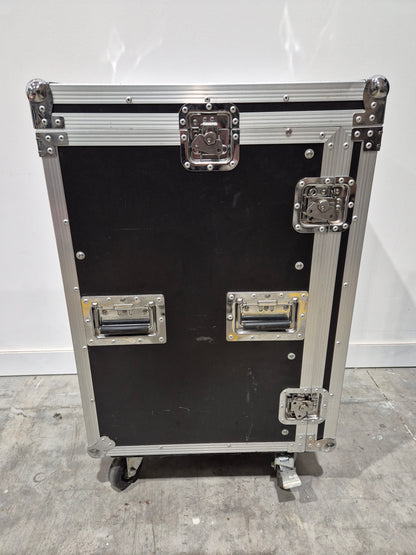 15U Rack Flight Case with Wheels