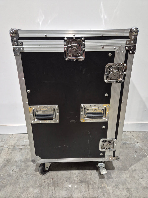15U Rack Flight Case with Wheels