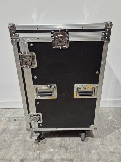 15U Rack Flight Case with Wheels