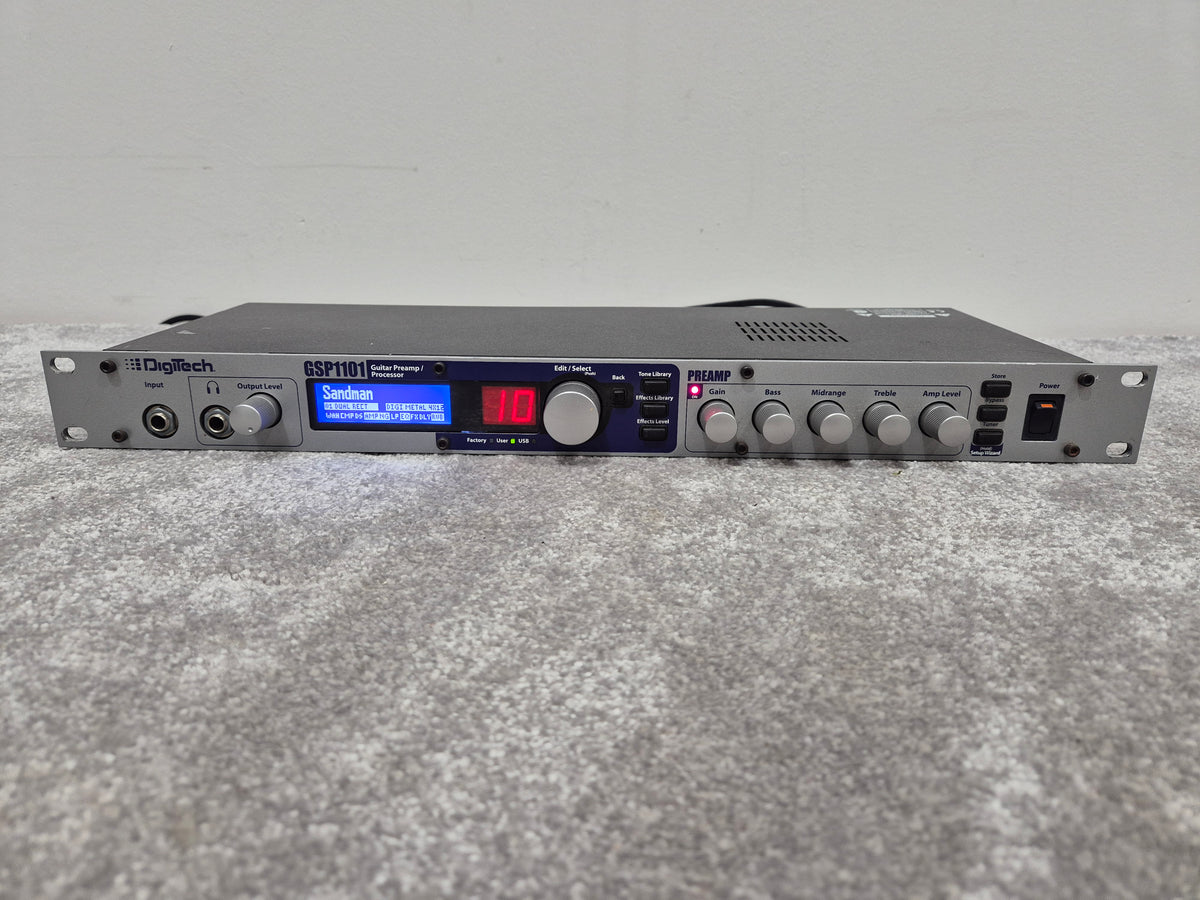 DigiTech GSP1101 - Rackmount Guitar Multi-Fffects Processor