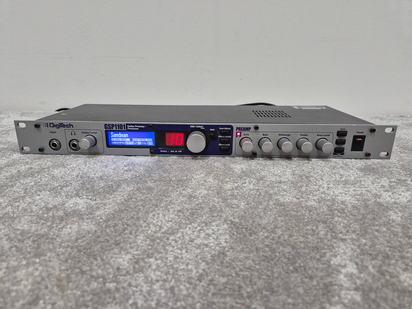 DigiTech GSP1101 - Rackmount Guitar Multi-Fffects Processor