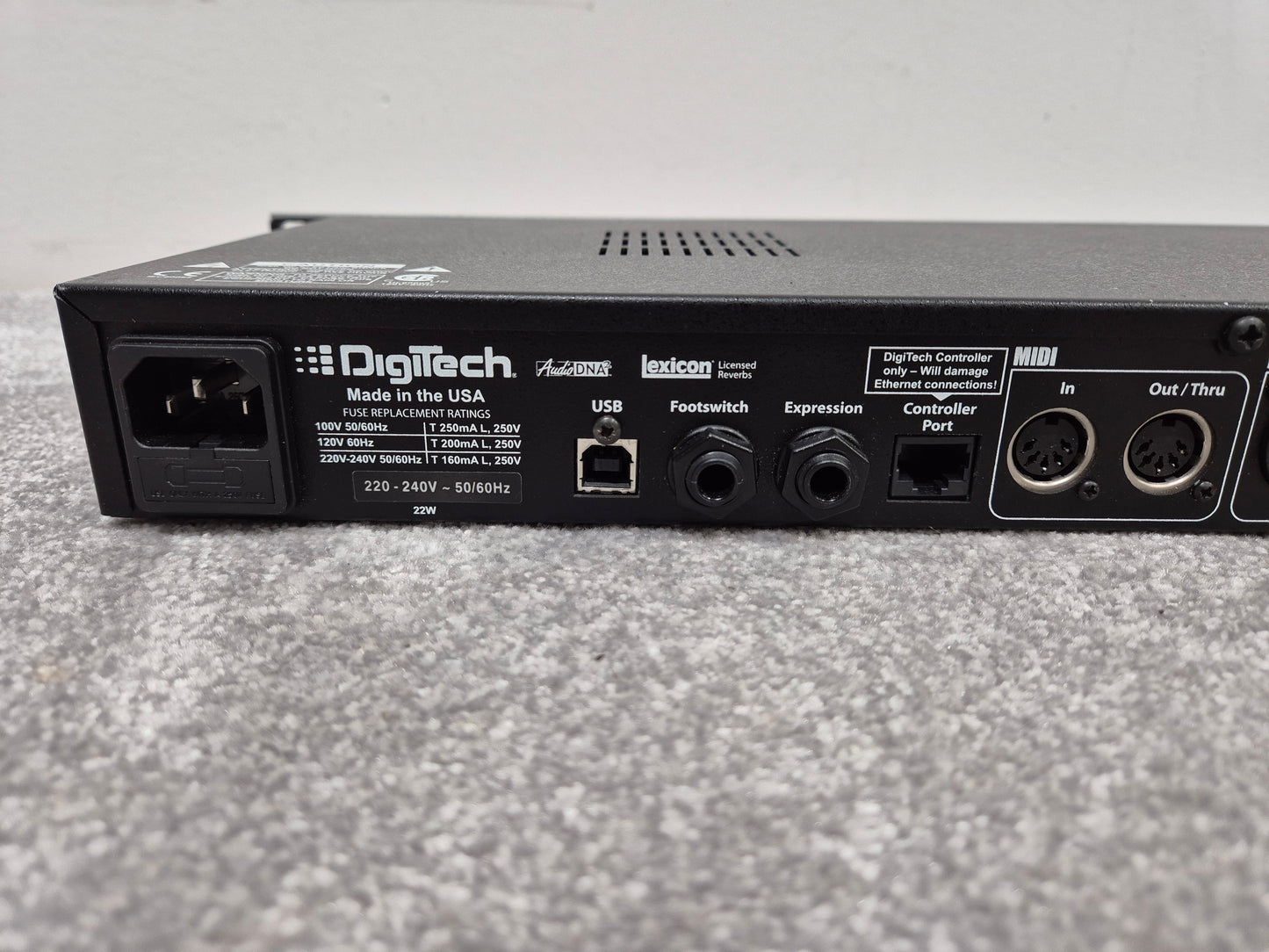 DigiTech GSP1101 - Rackmount Guitar Multi-Fffects Processor
