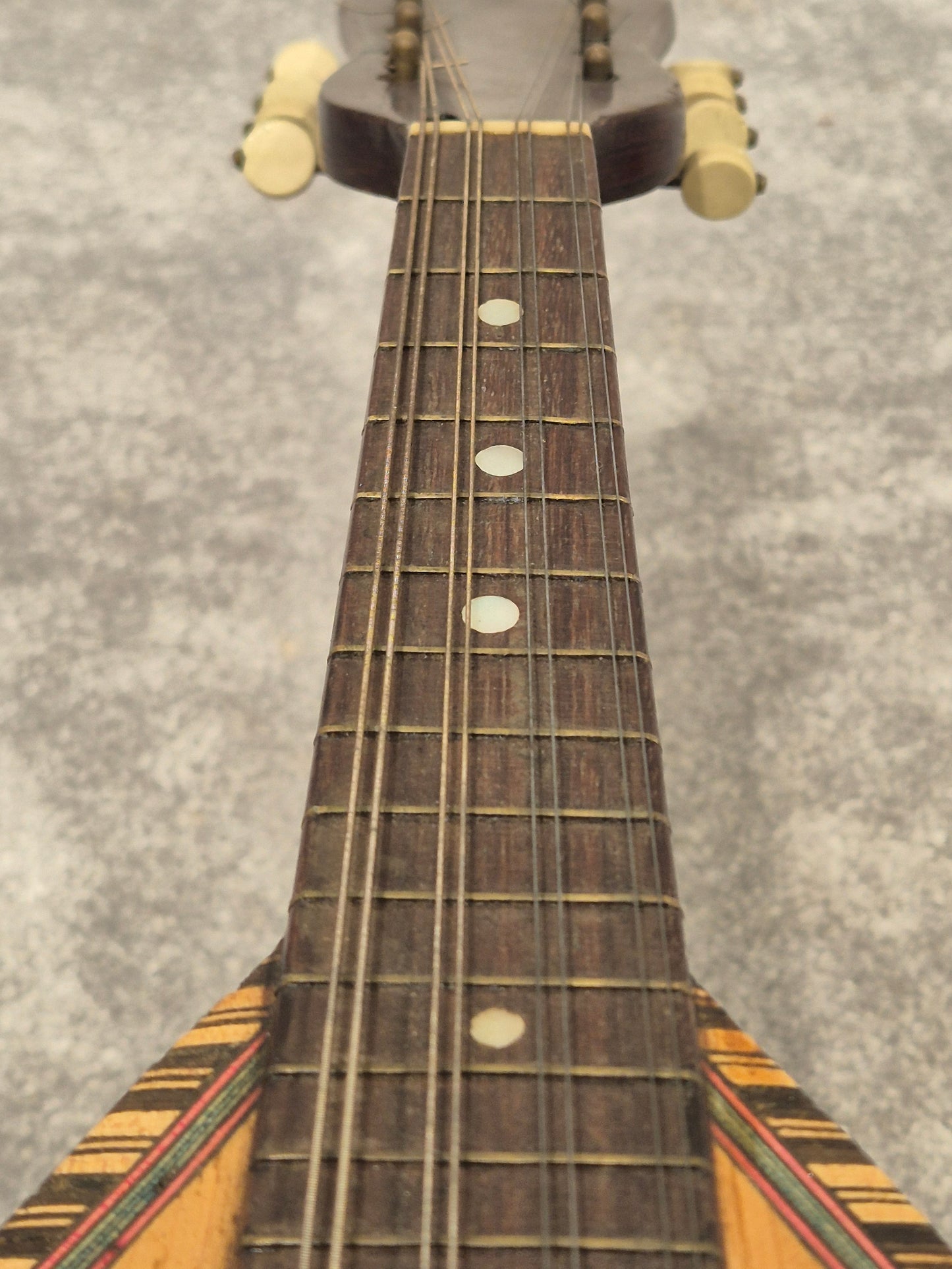 Alfredo Albertini No.65 - Bowl Back Mandolin w/ Hard Case