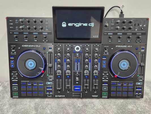 Denon DJ PRIME 4+ - Standalone DJ System w/ Original Box