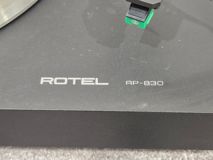Rotel RP-830 - 2 Speed Belt-Driven Turntable