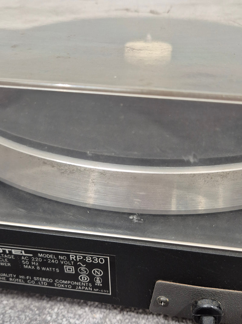 Rotel RP-830 - Belt-Drive Turntable - Good - Image 11