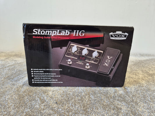 Vox StompLab IIG - Guitar Multi-Effects Pedal w/ Original Box