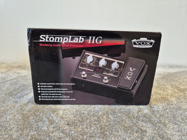Vox StompLab IIG - Guitar Multi-Effects Pedal w/ Original Box