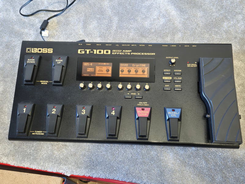 Boss GT-100 - Multi Effects Processor w/ Original Box - Image 1