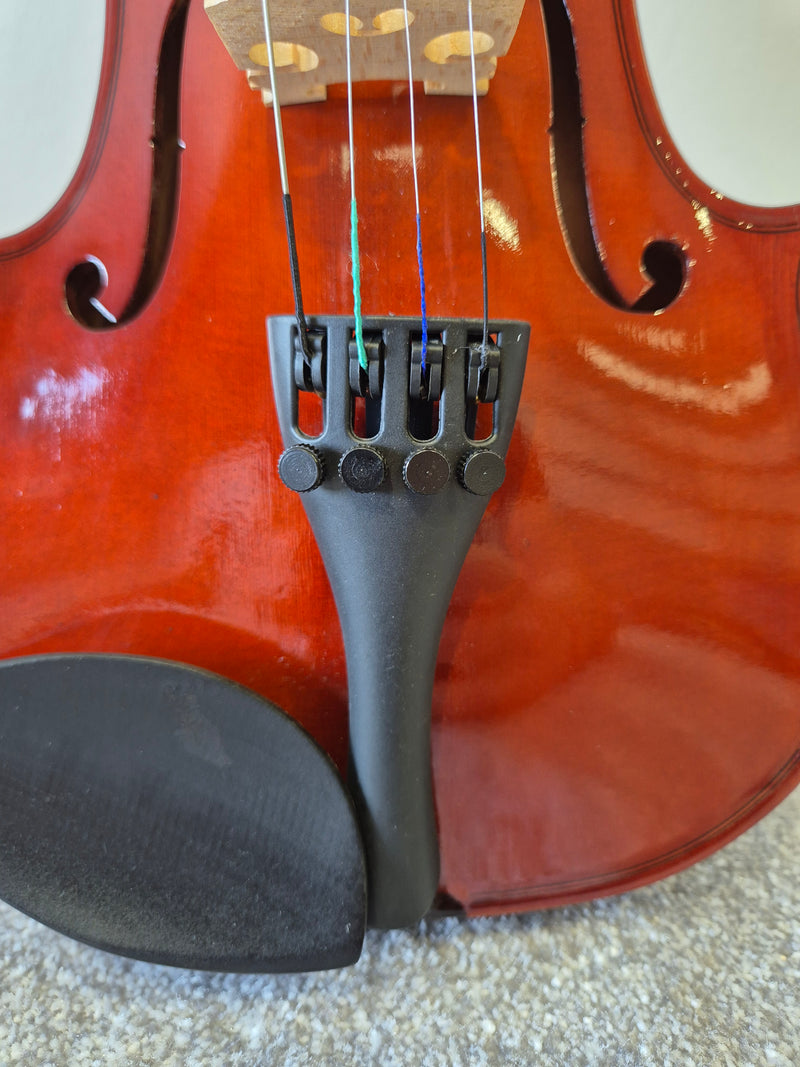 Allieri VL112 Violin - 1/2 Size Violin w/ Hard Case - Image 2