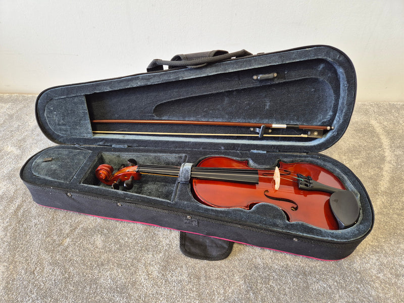 Allieri VL112 Violin - 1/2 Size Violin w/ Hard Case - Image 12