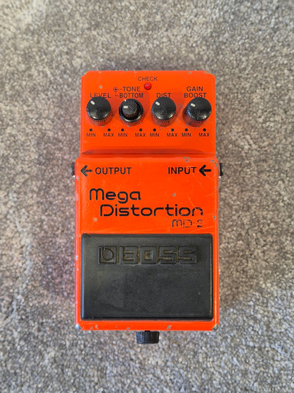 Boss MD-2 - Mega Distortion Guitar Pedal