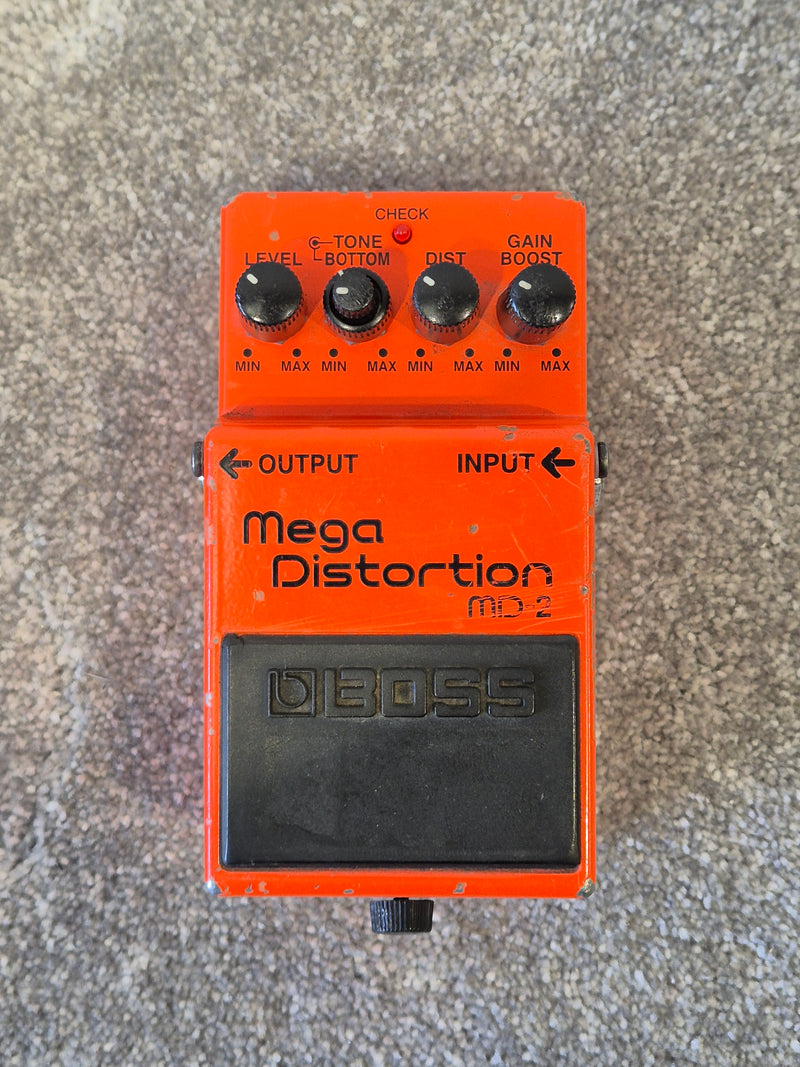 Boss MD-2 - Mega Distortion Guitar Pedal - Image 1