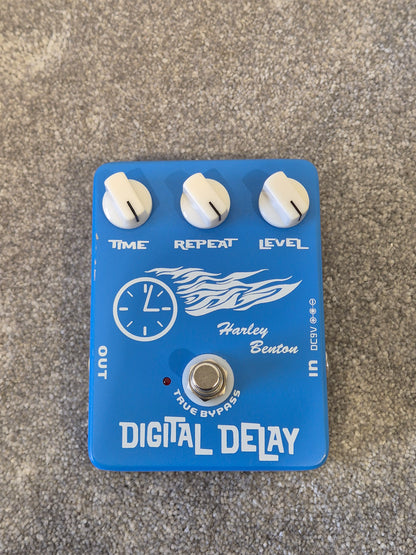 Harley Benton Digital Delay - Electric Guitar Effect Pedal