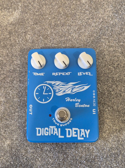 Harley Benton Digital Delay - Electric Guitar Effect Pedal