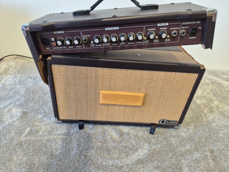 Carlsbro Sherwood 30R Acoustic Combo Amplifier - Solid-State Amplifier (Spares or Repairs) - Image 2