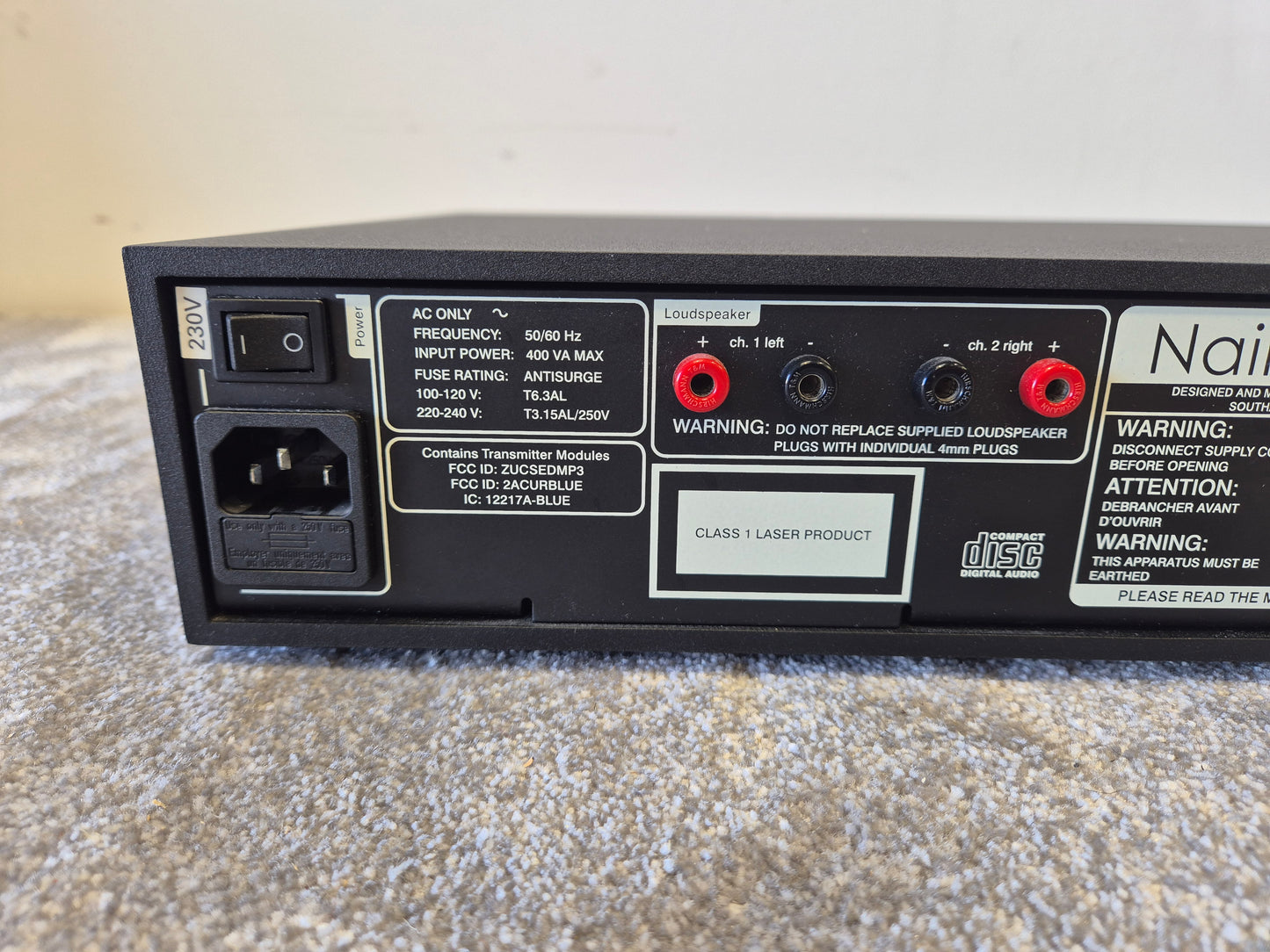 NaimUniti 2 - All-In-One Audio System w/ Original Box