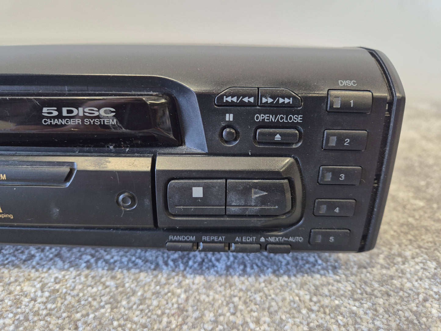 Technics SL-EH60 CD Changer - 5-Disc CD Changer (Spares or Repairs)
