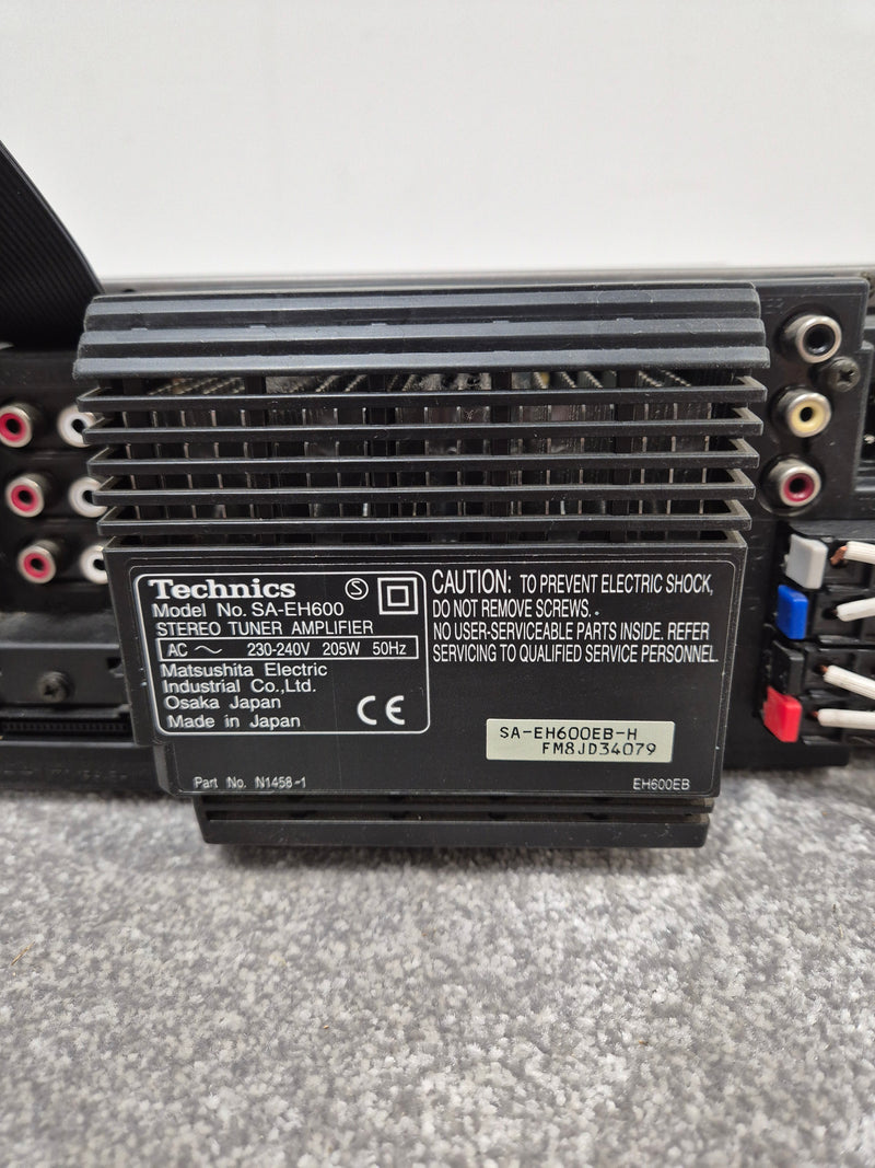 Technics SA EH600 Tuner Amplifier - Powerful and Versatile Audio Amplifier - Image 8