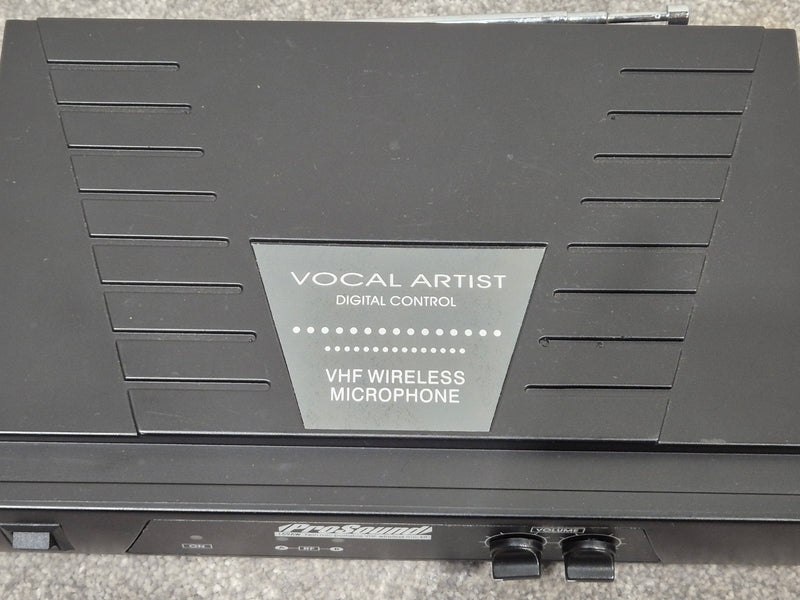 Prosound L59AW Twin Microphone Portable VHF Wireless + Black Case - Image 6