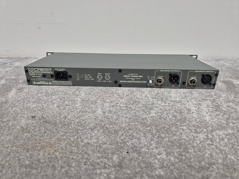 Crest CPQ1131 - 31-Band Graphics Equalizer - Image 7