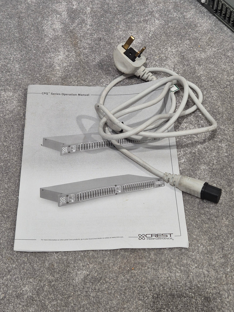 Crest CPQ1131 - 31-Band Graphics Equalizer - Image 12