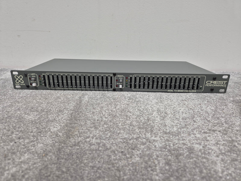 Crest CPQ1215 - 2-Channel, 15 band Graphic Equalizer - Image 1