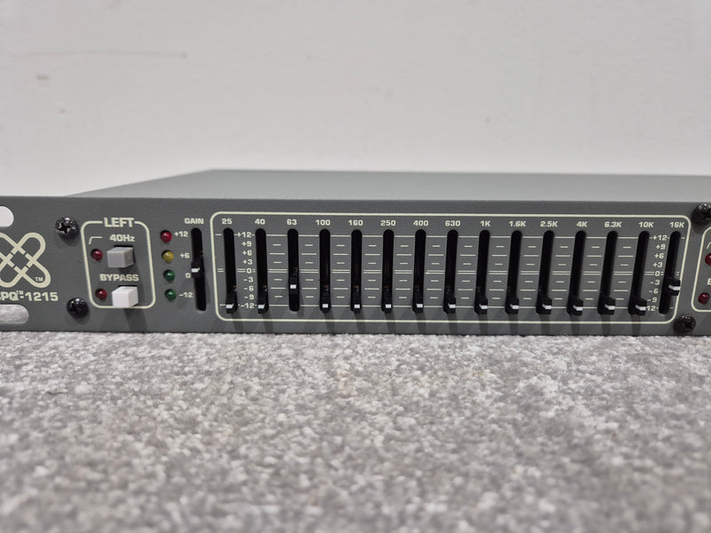 Crest CPQ1215 - 2-Channel, 15 band Graphic Equalizer - Image 2