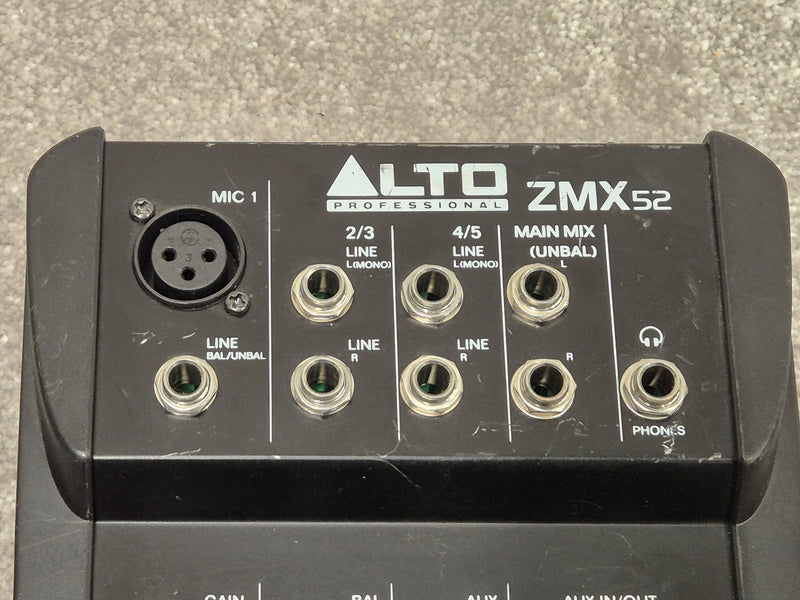 Alto Zephyr ZMX52 - Compact 5-Channel Mixer - Image 3