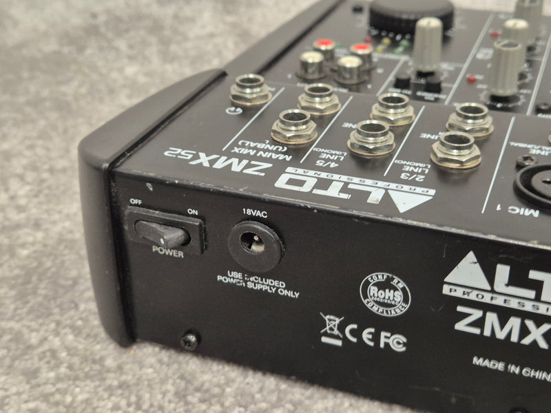 Alto Zephyr ZMX52 - Compact 5-Channel Mixer - Image 10