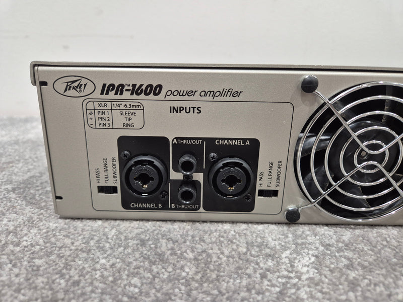 Peavey IPR 1600 - Digital Power Amplifier w/ Original Box - Image 7