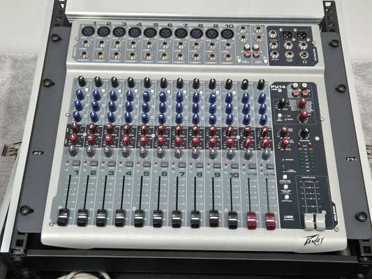 Peavey PV 14 USB - Versatile 14-Channel Mixer w/ Flight Case