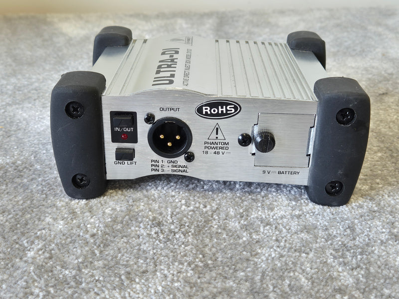 Behringer ULTRA-DI DI100 - Battery/Phantom Powered DI Box - Image 7