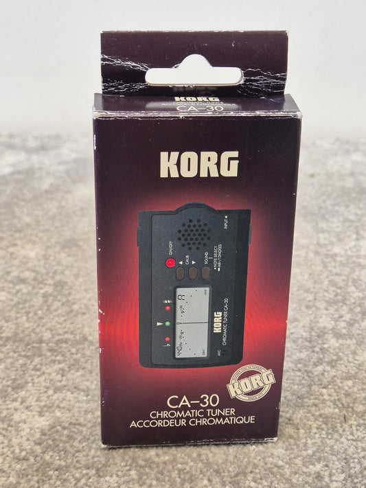 Korg CA-30 - Chromatic Tuner w/ Original Box