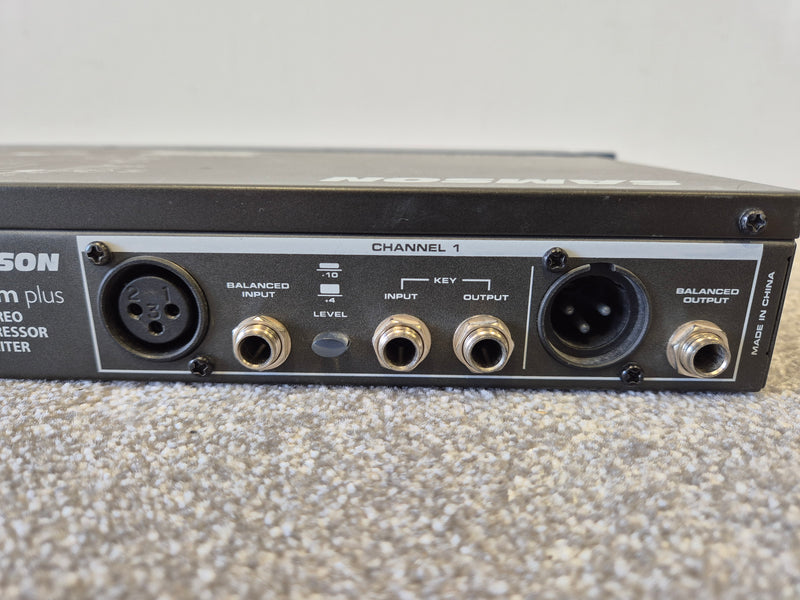 Samson S-COM Plus Stereo Compressor/Limiter - Versatile Audio Processing - Very Good w/ Original Box - Image 7