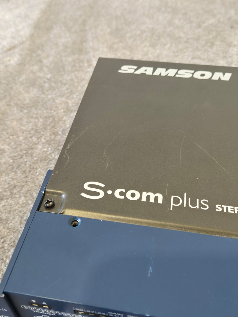 Samson S-COM Plus Stereo Compressor/Limiter - Versatile Audio Processing - Very Good w/ Original Box - Image 10