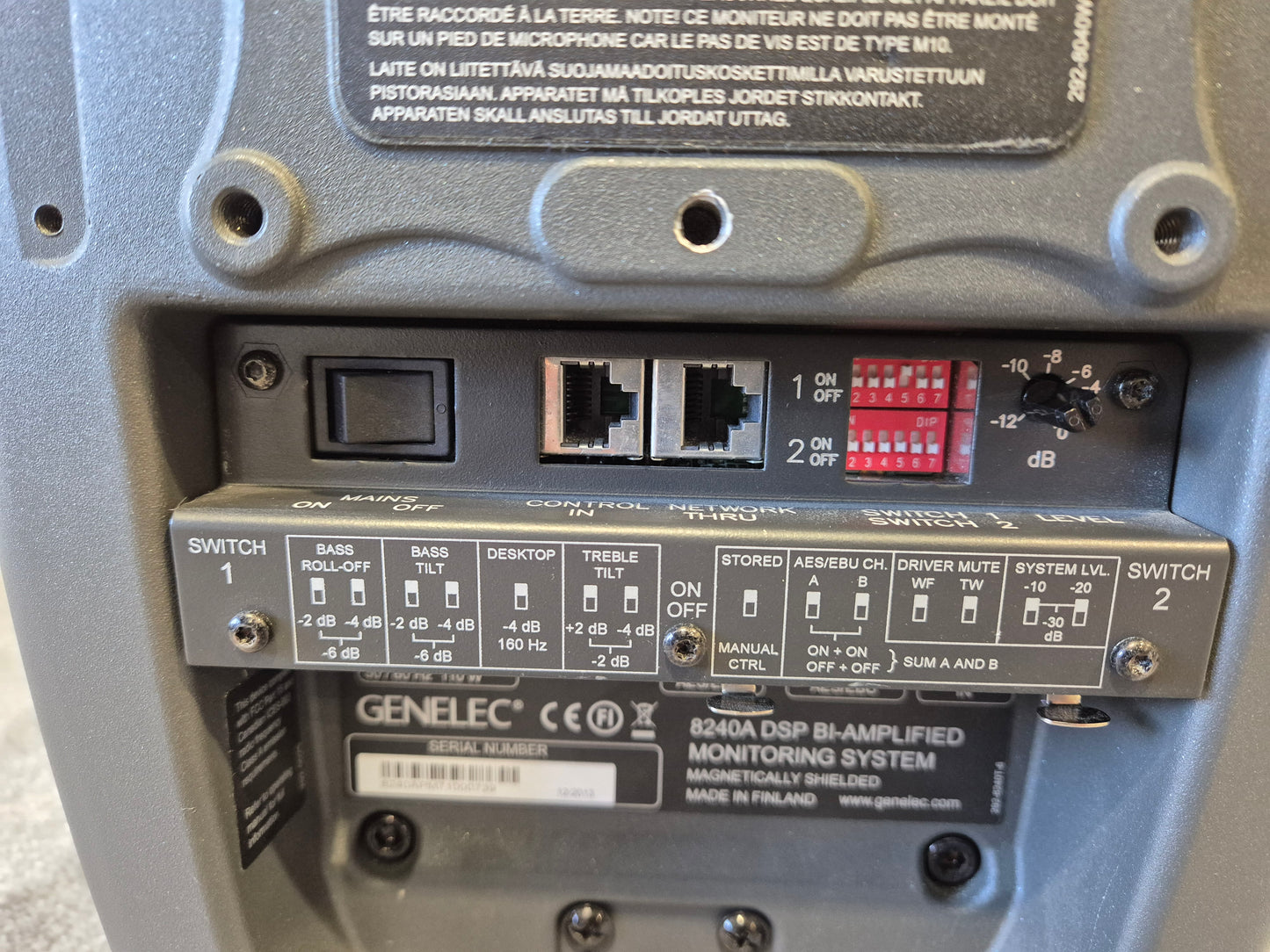 Genelec 8240APM - Active 2-Way DSP Monitor Speaker
