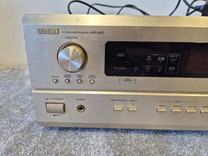 Denon AVR-2803 - 6.1 Channel AV Receiver (Spares or Repairs)