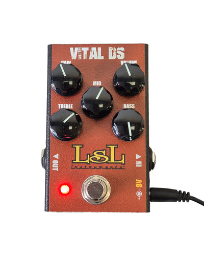 LSL Instruments VITAL DS Distortion Pedal - High-Gain Distortion - Excellent