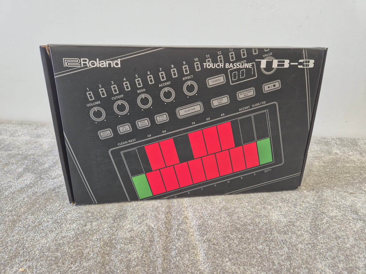 Roland TB-3 Touch Bassline - Bass Synthesizer w/ Original Box