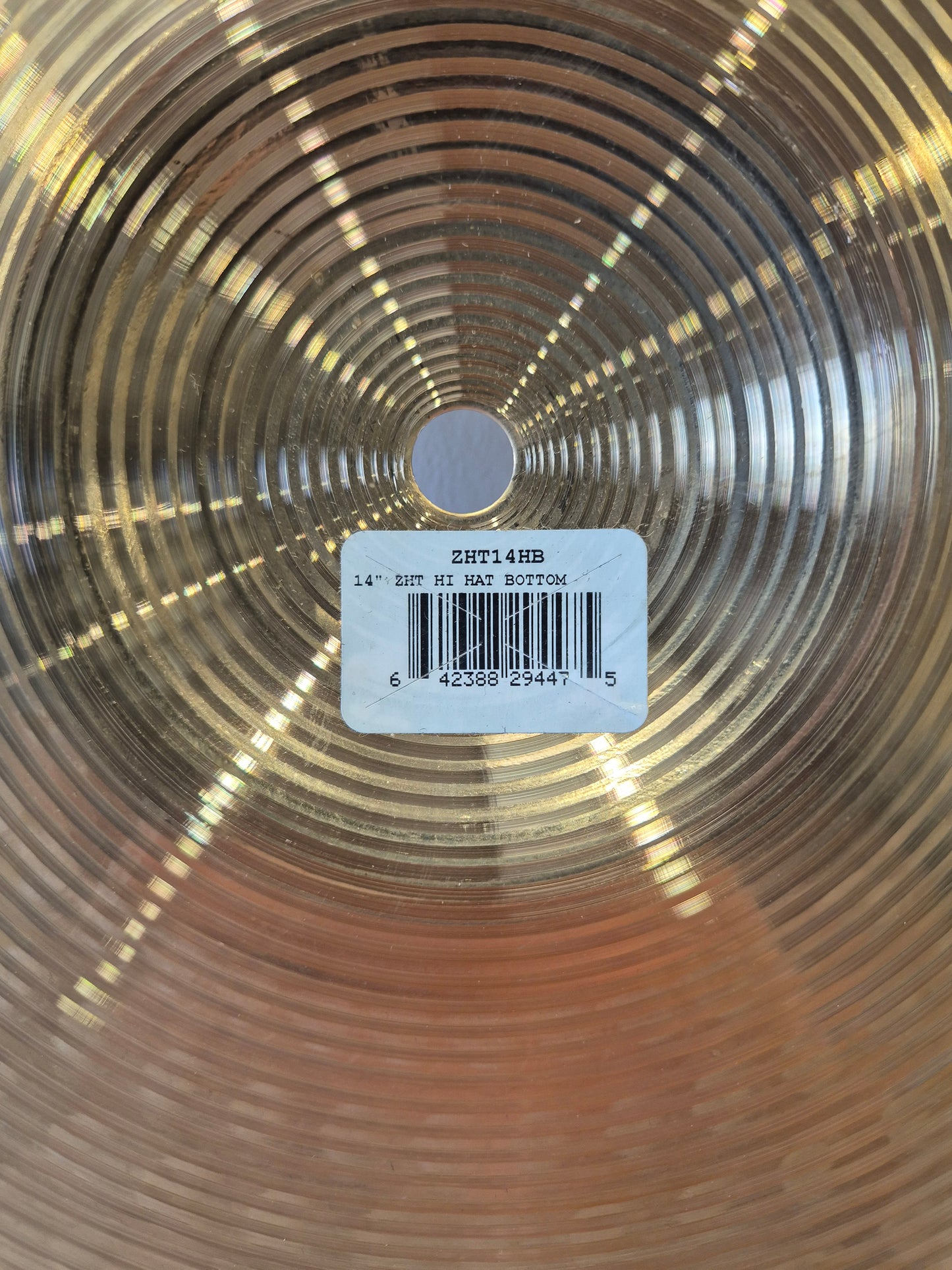 Zildjian ZHT 14-inch hi-hat Cymbals (Top and Bottom)