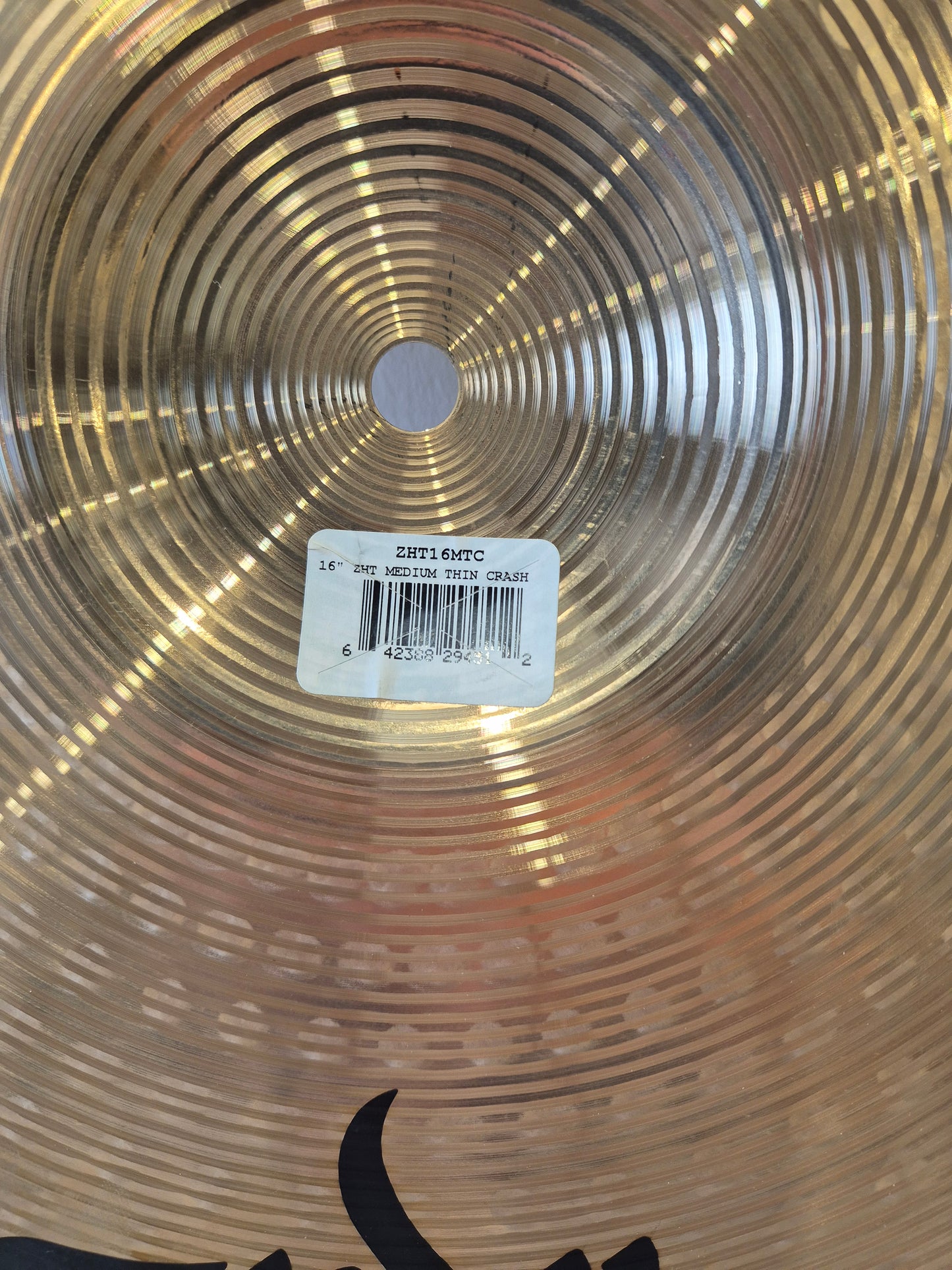 Zildjian ZHT 16-inch Medium Thin Crash Cymbal