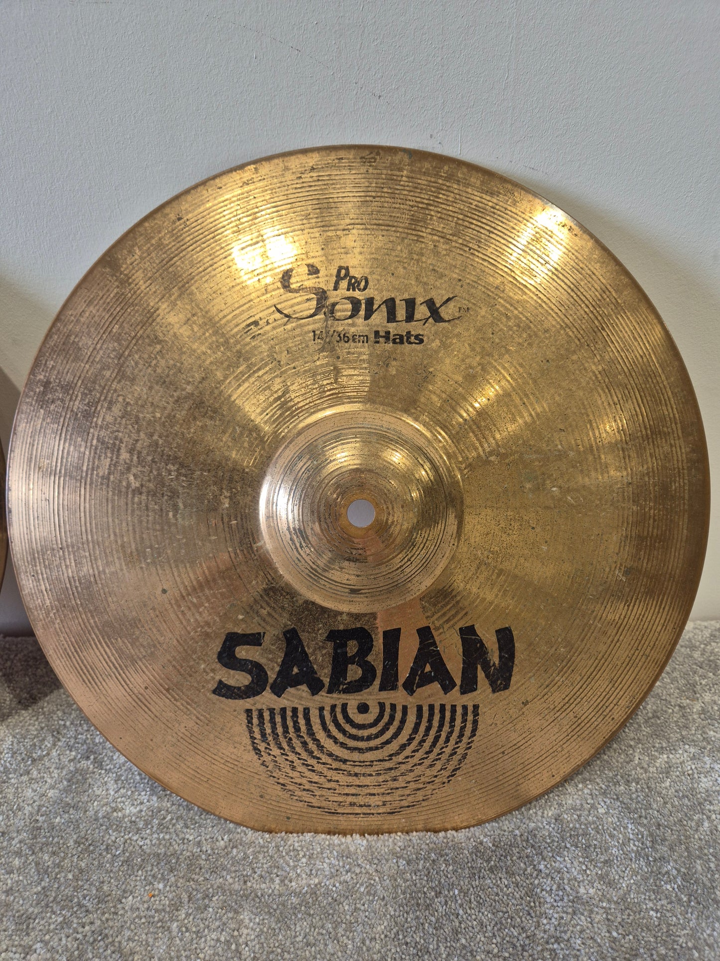 Sabian Pro Sonix 14" Hi-Hat Cymbals (Top and Bottom)