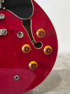 Vintage VSA500 - Semi-Hollow Body Electric Guitar - Red - Photo 3