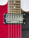 Vintage VSA500 - Semi-Hollow Body Electric Guitar - Red - Photo 5